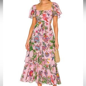 Banjanan Bonnie Dress in Psychedelia bonbon xs